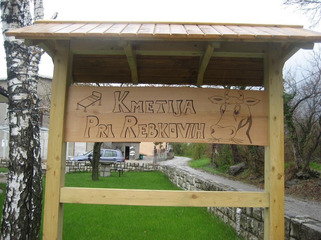 Apartament Turisticna Kmetija Pri Rebkovih Ajdovščina Zewnętrze zdjęcie